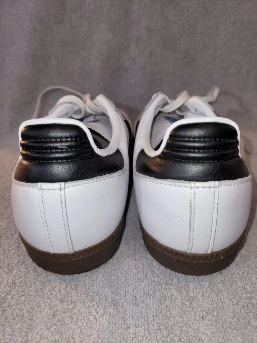 Adidas Samba OG White Black Gum Sneakers IE3675 Youth Big Kids Size 5.5 (#1781)